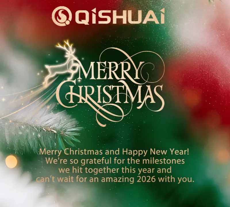 Maligayang Pasko! Mga pagbati ng season at mga solusyon na lumalaban sa pagsusuot mula sa Shandong Qishuai Wear-Resistant Equipment