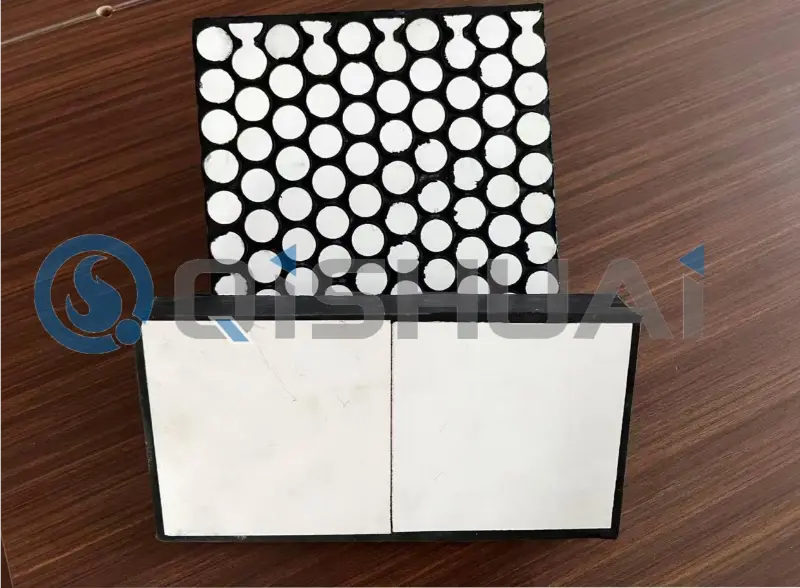 Ceramic Rubber Embedded Steel Liners: Premium Wear-resistant Solution para sa Bulk Material Conveying